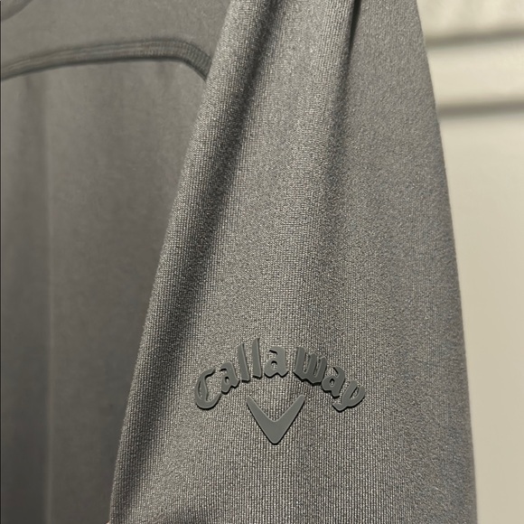 Men's Callaway Gray Long Sleeve Shirt - Picture 2 of 5